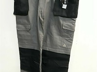 1 x werkbroek grijs/zwart artelli 56 - afbeelding 2 van  3