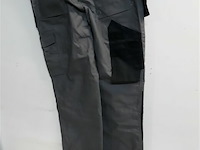 1 x werkbroek grijs/zwart artelli 56 - afbeelding 3 van  3