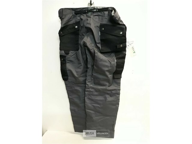 1 x werkbroek grijs/zwart artelli 58 - afbeelding 3 van  3