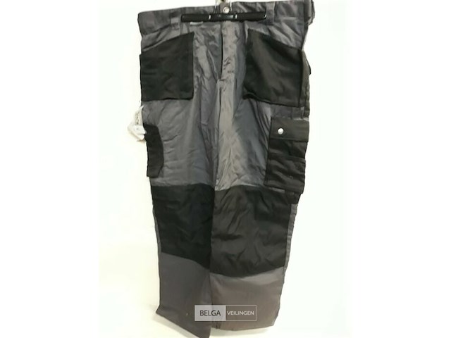 1 x werkbroek grijs/zwart artelli 58 - afbeelding 2 van  3