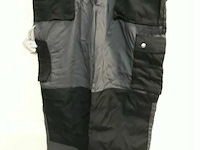 1 x werkbroek grijs/zwart artelli 58 - afbeelding 2 van  3