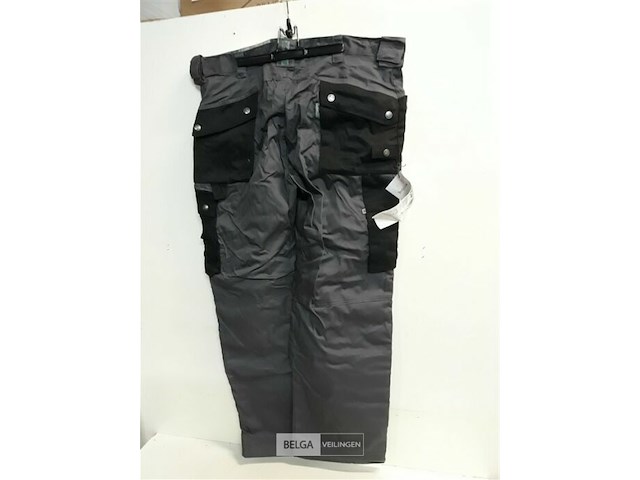 1 x werkbroek grijs/zwart artelli 58 - afbeelding 3 van  3