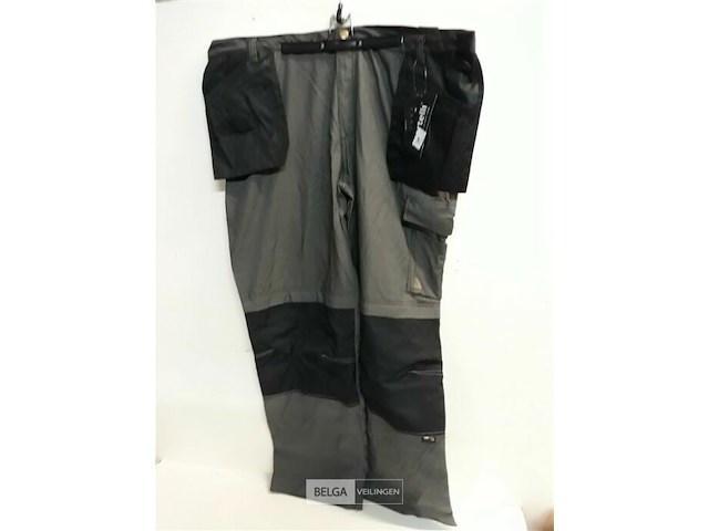 1 x werkbroek grijs/zwart artelli 62 - afbeelding 2 van  3
