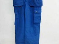 1 x werkbroek lichtblauw artelli 44 - afbeelding 2 van  3