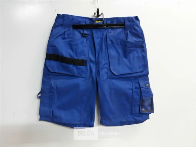 1 x werkbroek short blauw blaklader 50 - afbeelding 2 van  3