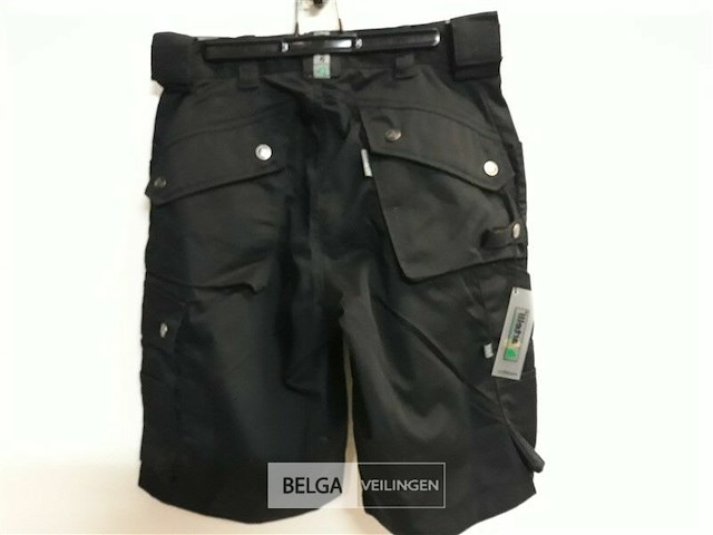 1 x werkbroek short zwart artelli 44 - afbeelding 3 van  3