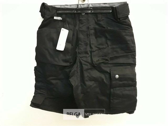 1 x werkbroek short zwart artelli 48 - afbeelding 1 van  3