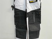 1 x werkbroek wit/zwart wolf line 42 - afbeelding 1 van  3