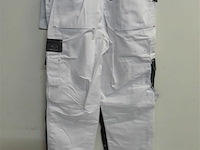 1 x werkbroek wit/zwart wolf line 42 - afbeelding 3 van  3