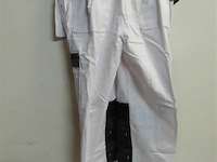 1 x werkbroek wit/zwart wolf line 44 - afbeelding 3 van  3
