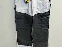 1 x werkbroek wit/zwart wolf line 48 - afbeelding 1 van  3