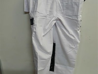 1 x werkbroek wit/zwart wolf line 48 - afbeelding 3 van  3