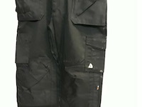 1 x werkbroek zwart artelli 56 - afbeelding 1 van  3