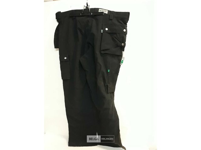 1 x werkbroek zwart artelli 58 - afbeelding 3 van  3