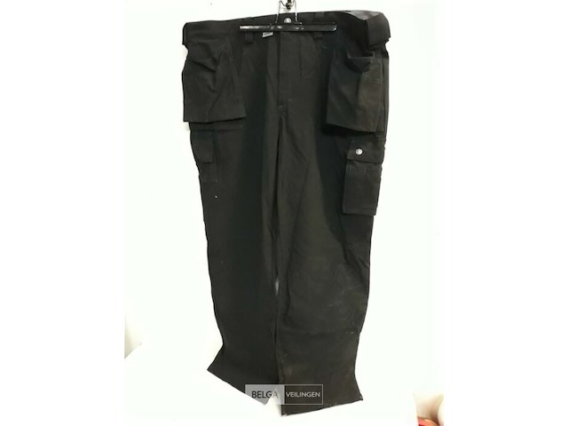 1 x werkbroek zwart artelli 60 - afbeelding 2 van  3