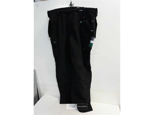 1 x werkbroek zwart artelli 60 - afbeelding 3 van  3