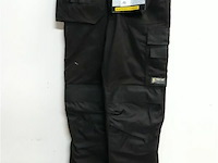 1 x werkbroek zwart wolf line 40 - afbeelding 2 van  3