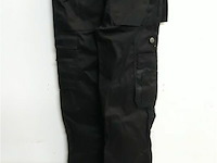 1 x werkbroek zwart wolf line 40 - afbeelding 3 van  3