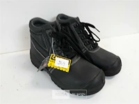 1 x werkschoenen hoog zwart 38 - afbeelding 1 van  3
