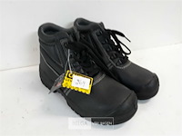 1 x werkschoenen hoog zwart 38
