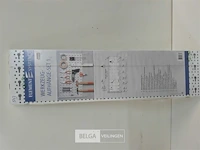 1 x werktuig ophangbord 2 ophangrails + 2 platen + houders - afbeelding 2 van  3
