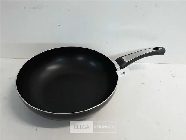 1 x wokpan 28 cm anti-aanbak - afbeelding 2 van  3