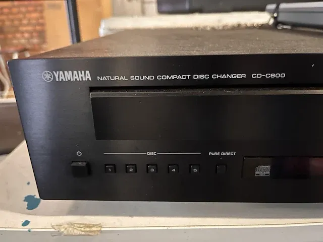 1 yamaha cd-c600 dc changer - afbeelding 2 van  4