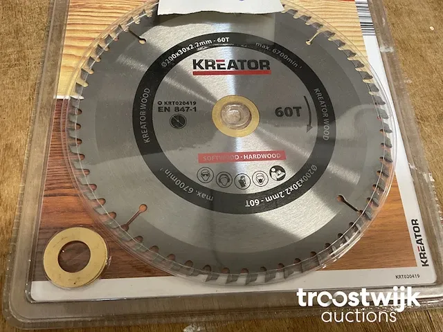 1 zaagblad dia 200 mm - afbeelding 3 van  3