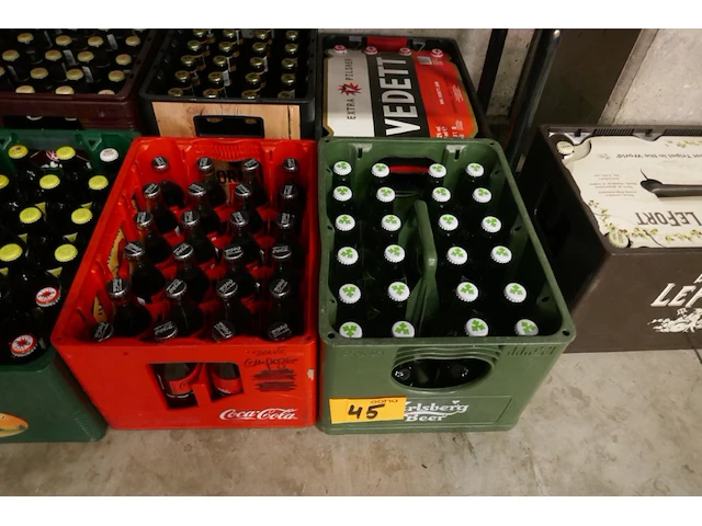 10 bakken diverse bieren en frisdrank - afbeelding 2 van  4