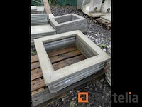 10 betonnen kozijnen voor toezichtput 80x80 - afbeelding 1 van  4