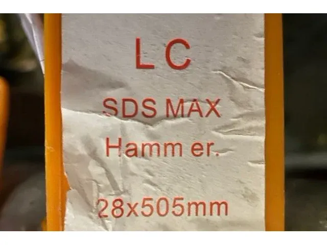 10 boren lc/sds max - afbeelding 3 van  4