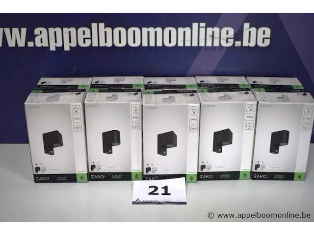 10 buitenwandspots lucide zaro ip65 - afbeelding 1 van  2