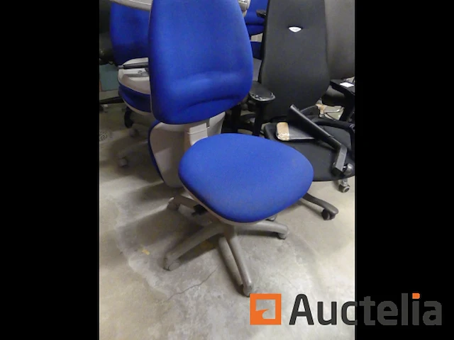 10 bureaustoelen met wielen - afbeelding 2 van  6
