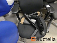10 bureaustoelen met wielen - afbeelding 3 van  6
