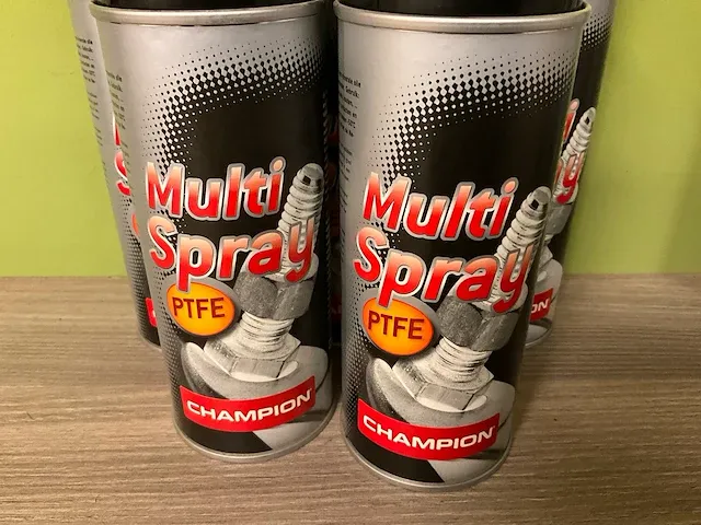 10 bussen champion multi spray ptfe 400 ml. - afbeelding 2 van  4