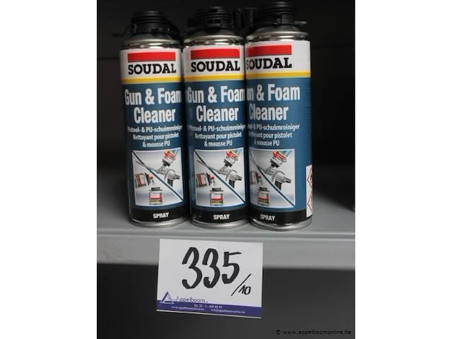 10 bussen cleaner soudal - afbeelding 1 van  1