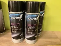 10 bussen multi spray ptfe 400 ml. fabr. wolf - afbeelding 2 van  6