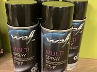 10 bussen multi spray ptfe 400 ml. fabr. wolf - afbeelding 3 van  6