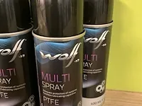 10 bussen multi spray ptfe 400 ml. fabr. wolf - afbeelding 4 van  6