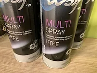 10 bussen multi spray ptfe 400 ml. fabr. wolf - afbeelding 5 van  6