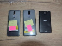10 defecte smartphones zonder lader: 4 samsung, 2 nokia, 3 huawei, 1 acer (b401) - afbeelding 10 van  10