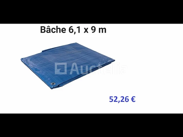 10 dekzeilen 6,1 x 9 m - afbeelding 1 van  1