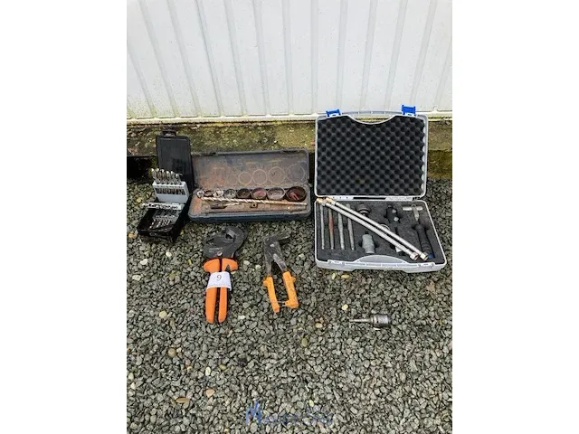 10-delige gereedschapskoffer airfit - afbeelding 1 van  5