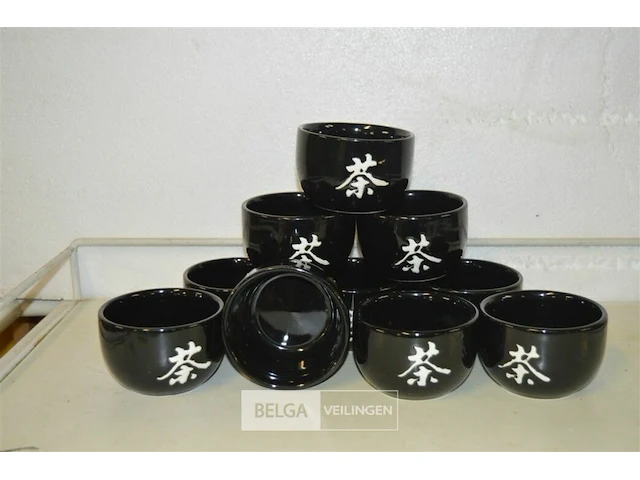 10 delige japanse sake cups - afbeelding 4 van  4