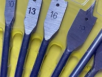 10 delige speedboor set 6,10, 13,16,19,22, 25,en 32 mm - afbeelding 3 van  4