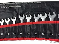 10-delige "stubby" korte steek ringsleutelset - afbeelding 4 van  4