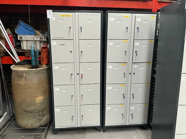 10-deuren lockerkast - afbeelding 1 van  3