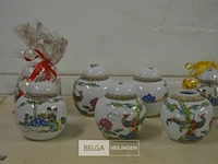 ±10 div kleine chinese vaasjes - afbeelding 1 van  2