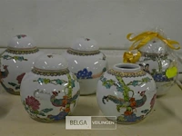 ±10 div kleine chinese vaasjes - afbeelding 2 van  2