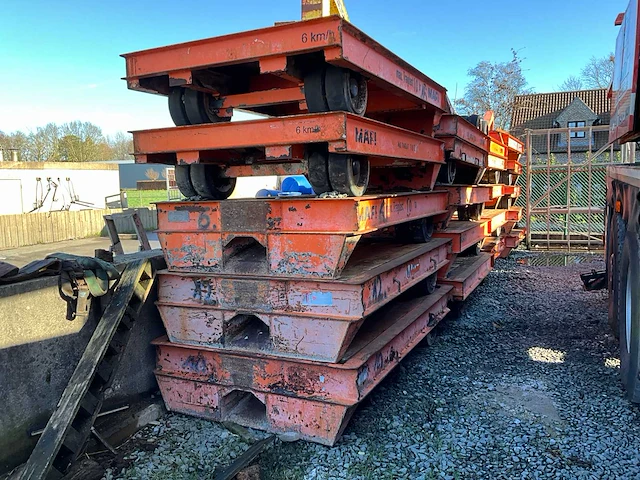 10 diverse zware transportkarren mafi - afbeelding 1 van  8